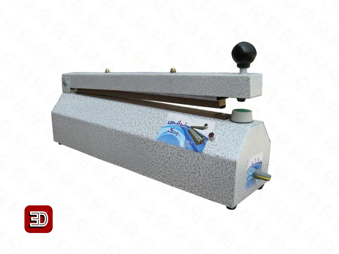 دستگاه پرس حرارتی ترانس پک مدل 60 سانتی متر تک دوخت تایمردار